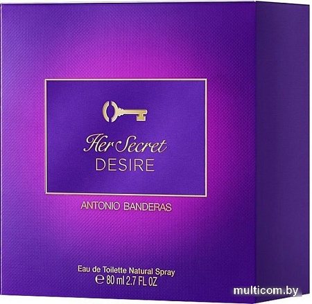Antonio Banderas Her Secret Desire EdT (50 мл)
