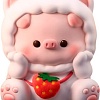 Копилка для денег ILikeGift Pig strawberry bag BB2274-1A (розовый)