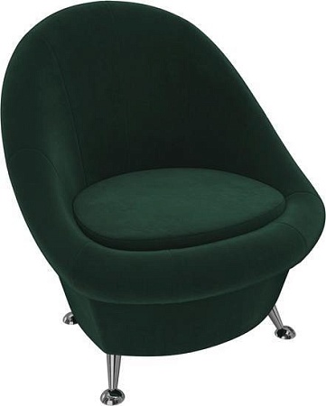 Интерьерное кресло Mebelico 252 105535 (велюр, зеленый)