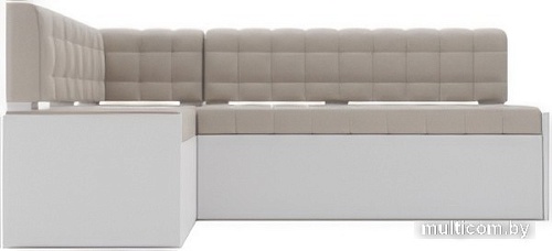 Угловой диван Мебель-АРС Ганновер левый 178x82x103 (бежевый Star Velvet 6 Light Beige)