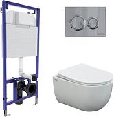 Унитаз Berges Wasserhaus Ventas Rimless 043241 (с сиденьем)