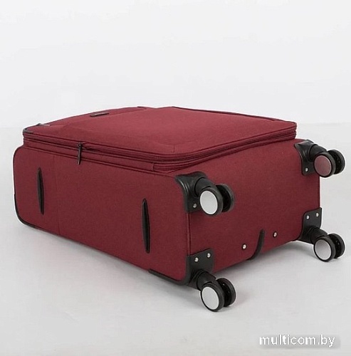 Чемодан-спиннер Grott 338-1001/3-28 (бордовый)