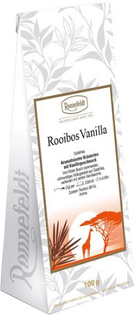 Травяной чай Ronnefeldt Rooibos Vanilla Bourbonn 100 г