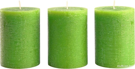 Набор свечей Мелт 100 мм (3 шт, салатовый)