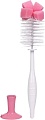 Ершик для бутылочек Sun Delight 34055 (розовый)