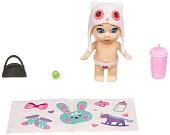 Кукла Bondibon OLY в шапочке-ушанке с животным ВВ3888