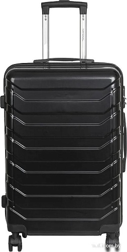 Чемодан-спиннер National NLT107-S (черный)