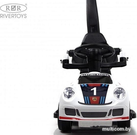 Каталка RiverToys F005FF-P (белый)