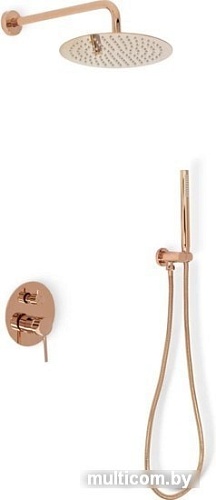 Душевая система Rea Lungo REA-P4111 (розовое золото)