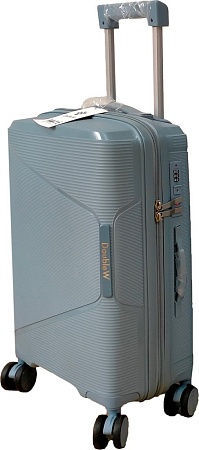 Чемодан-спиннер DoubleW 088 (L, светло-голубой)