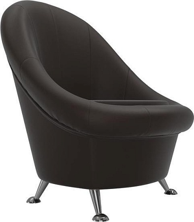 Интерьерное кресло Mebelico 252 28242 (экокожа, коричневый)