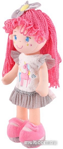 Кукла Maxitoys Кэтти с розовыми волосами в платье MT-CR-D01202316-35
