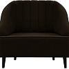 Интерьерное кресло Brioli Донато (велюр, B74 коричневый/темные ножки)