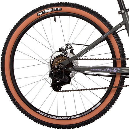 Велосипед Foxx Latina JR 24 2025 24SHD.LATINA.12BK5 (черный)