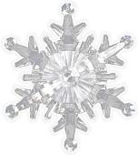 2D-фигура Vegas Снежинка 55055