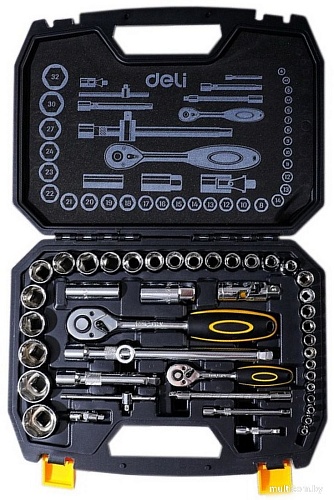 Универсальный набор инструментов Deli DL1044 (44 предмета)
