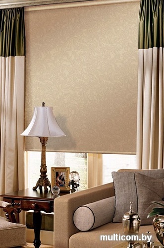 Рулонные шторы Эскар Арабеска 68x160 (капучино)