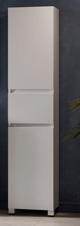 Belux Шкаф Неаполь П 40-01 (1, белый глянцевый)