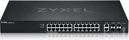 Управляемый коммутатор 3-го уровня Zyxel XGS2220-30-EU0101F
