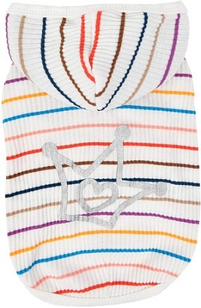 Футболка Pinkaholic Yara с капюшоном NAUA-TS7603-OW-L (белый)