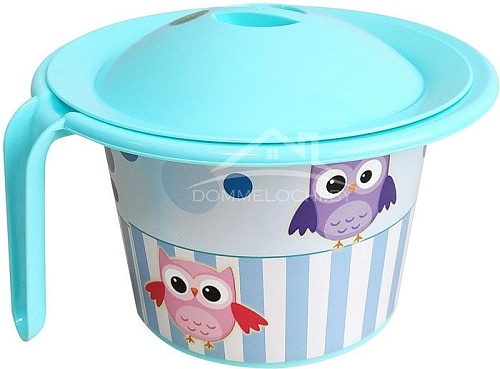 Детский горшок Эльфпласт Кроха EP392 (голубой)