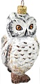 Елочные игрушки Грай Сова ЕГ-10 (белый)