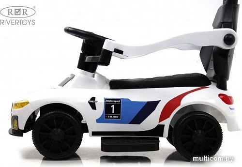 Каталка RiverToys F003FF-P (белый)