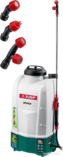 Аккумуляторный опрыскиватель Зубр ОПЛ-15 (без АКБ)