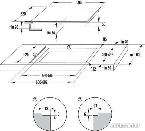 Варочная панель Gorenje ECT641BSC