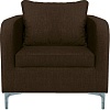 Интерьерное кресло Brioli Терзо (рогожка, J5 коричневый)