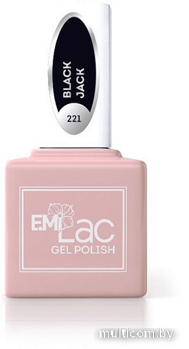 Гель-лак Emi E.MiLac HP Блэк Джек №221 9 мл