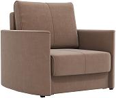 Кресло-кровать Mio Tesoro Амми (Velutto 22, коричневый)