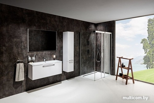 Душевой уголок Ravak Matrix MSDPS 120x90 левый (серебристый/прозрачное)