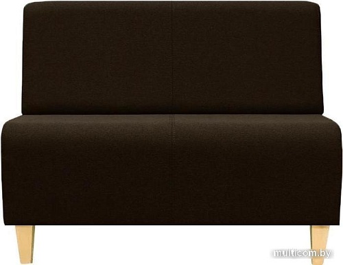 Диван Brioli РудиД двухместный (рогожка, J5 коричневый)