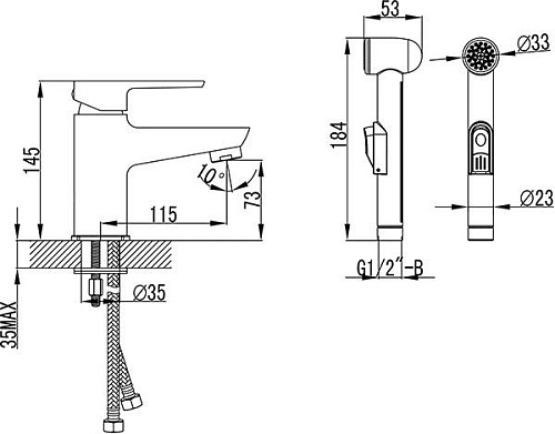 Смеситель Ravak BM 011.00 [X070076]