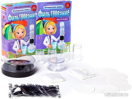 Набор для опытов Bondibon Науки с Буки Фильтрование ВВ1132