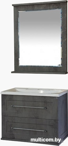 Misty Зеркало Марта 70 (темный бетон)