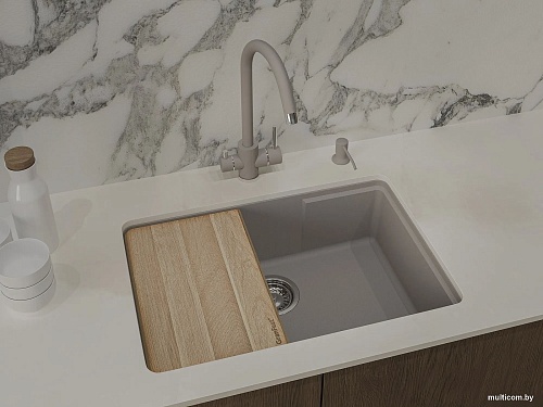 Кухонная мойка GranFest GF-Urban-4565 (темно-серый)