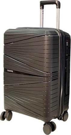 Чемодан-спиннер Mironpan 23103 (L, черный)