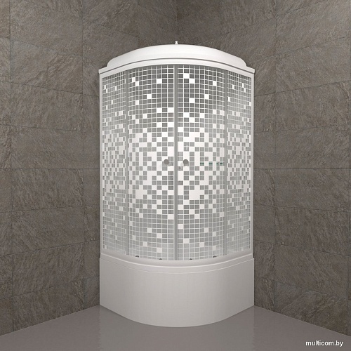 Душевая кабина Triton Мозаика Б 90х90