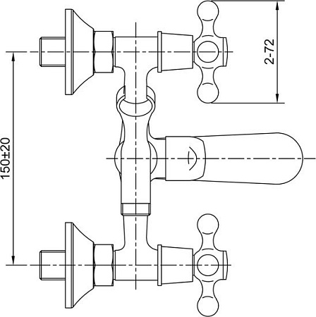 Смеситель Eleanti Opal 0402.896