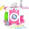 Комплект бытовой техники игрушечный Полесье Carmen №6 с аксессуарами и утюжком 48110