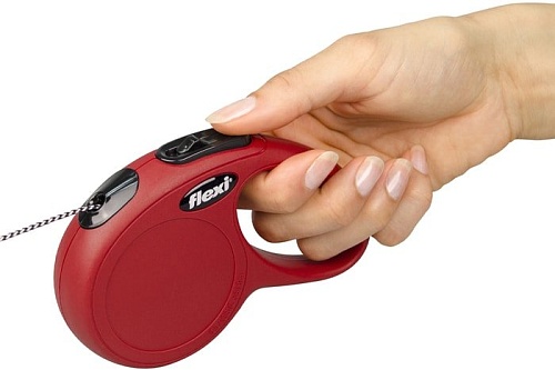 Flexi New Classic XS Cord 3 m (красный)