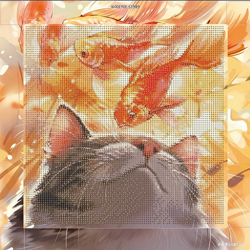 Феникс+ Кот с рыбами 68615