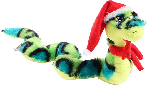 Классическая игрушка Sima-Land Змея в новогоднем колпаке 10320055