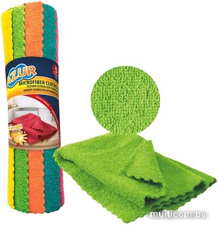 Салфетка хозяйственная York Azur Микрофибра 5шт