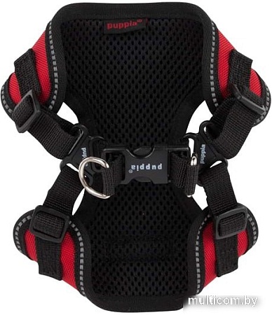 Шлейка Puppia Trek PLRA-HC9323-RD-S (красный)