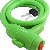 Тросовый велосипедный замок Нора-М №33 (ф8x1000мм, зеленый)