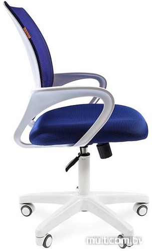 Кресло CHAIRMAN 696 white (синий)