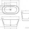 Ванна Abber AB9203-1.4 140x70